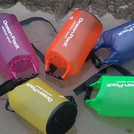 2/5/10/15/20L Rafting Bag Foldable High Capacity Leak-proof PVC Waterproof Dry Bag Pack Sack