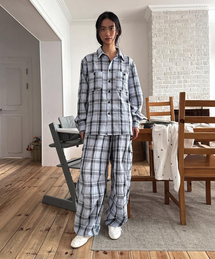 Daiaegeuneol Light Check Shirts (Mix2)