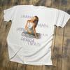 Vtg 1998 Shania Twain Tour Baumwolle Weiß Alle Größen T-Shirt Für Männer CM042
