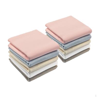 10 Pièces Chiffons de Nettoyage en Microfibre pour Instruments de Musique Serviette Entretien Polyvalent Réutilisable Polissage