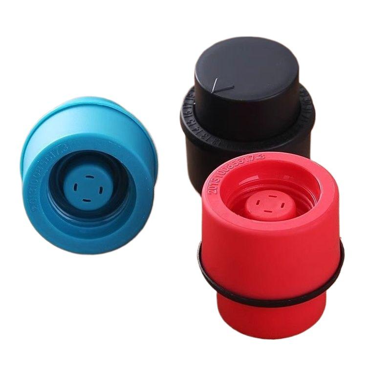 Press-Type Refillable Leak-Proof Soda Cap for Carbonated Beverages