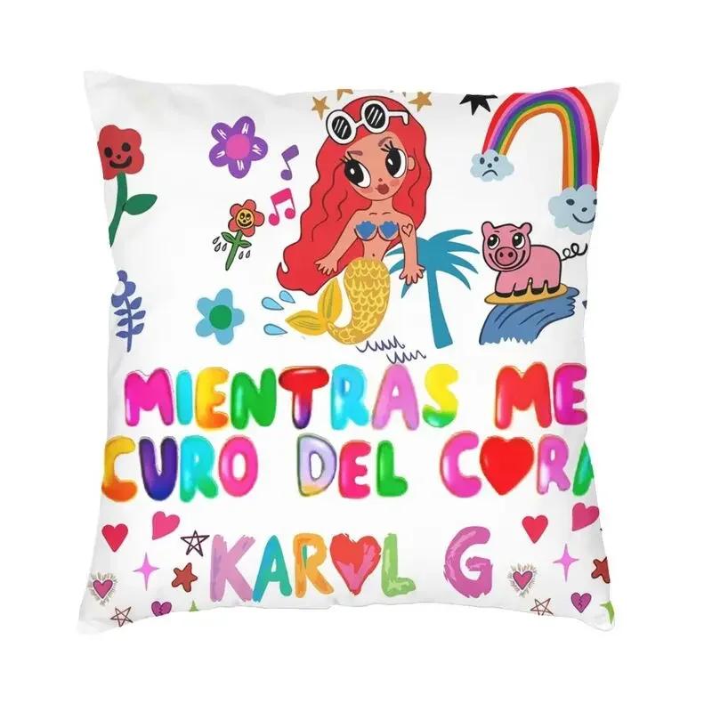 Manana Sera Bonito Karol G Pillow Case Home Decoration Nordic Cushion Cover Square Pillowcase