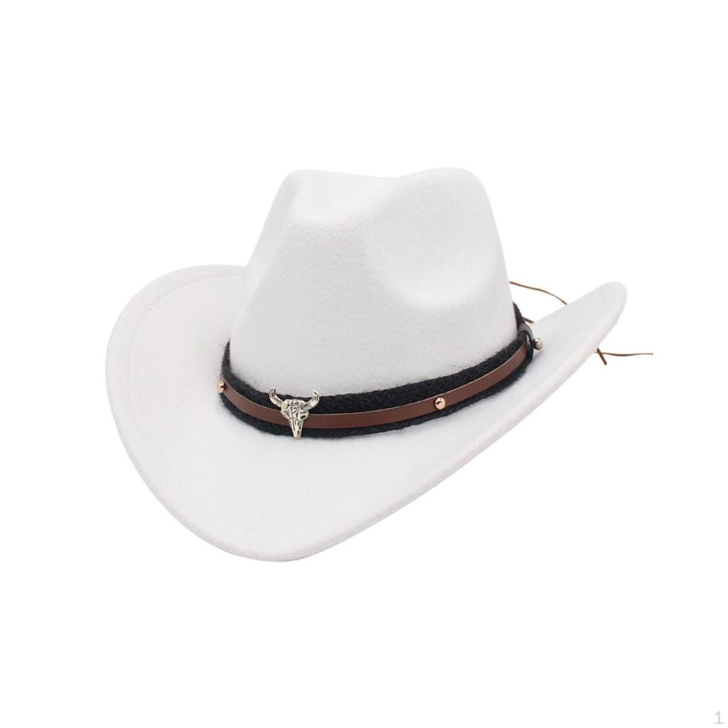 Cowboy Cowgirl Hat Sombrero Caps Fashion Photo Props Decoration Sun Protection for
