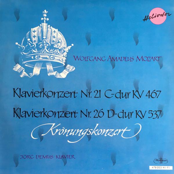 

LP Record WOLFGANG AMADEUS MOZART - Kronungskonzert 478003 Heliodor 1959 Germany Classical Used