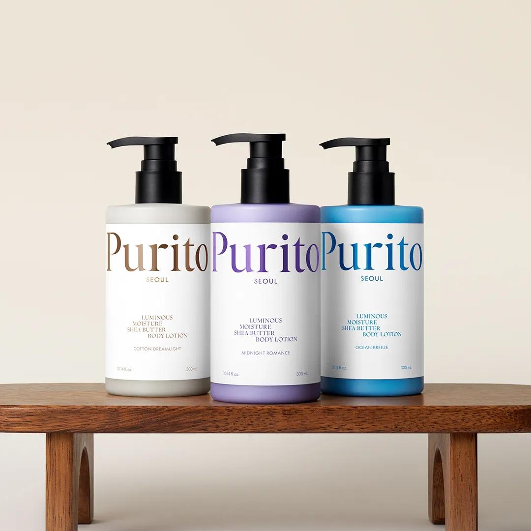 Purito Seoul Luminous Moisture Shea Butter Body Lotion 300ml 01 Midnight Romance