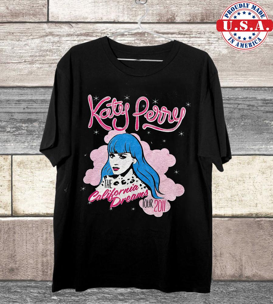 

Кэти Перри Тур California Dreams 2011 Полноразмерная Унисекс Футболка S-5XL XL