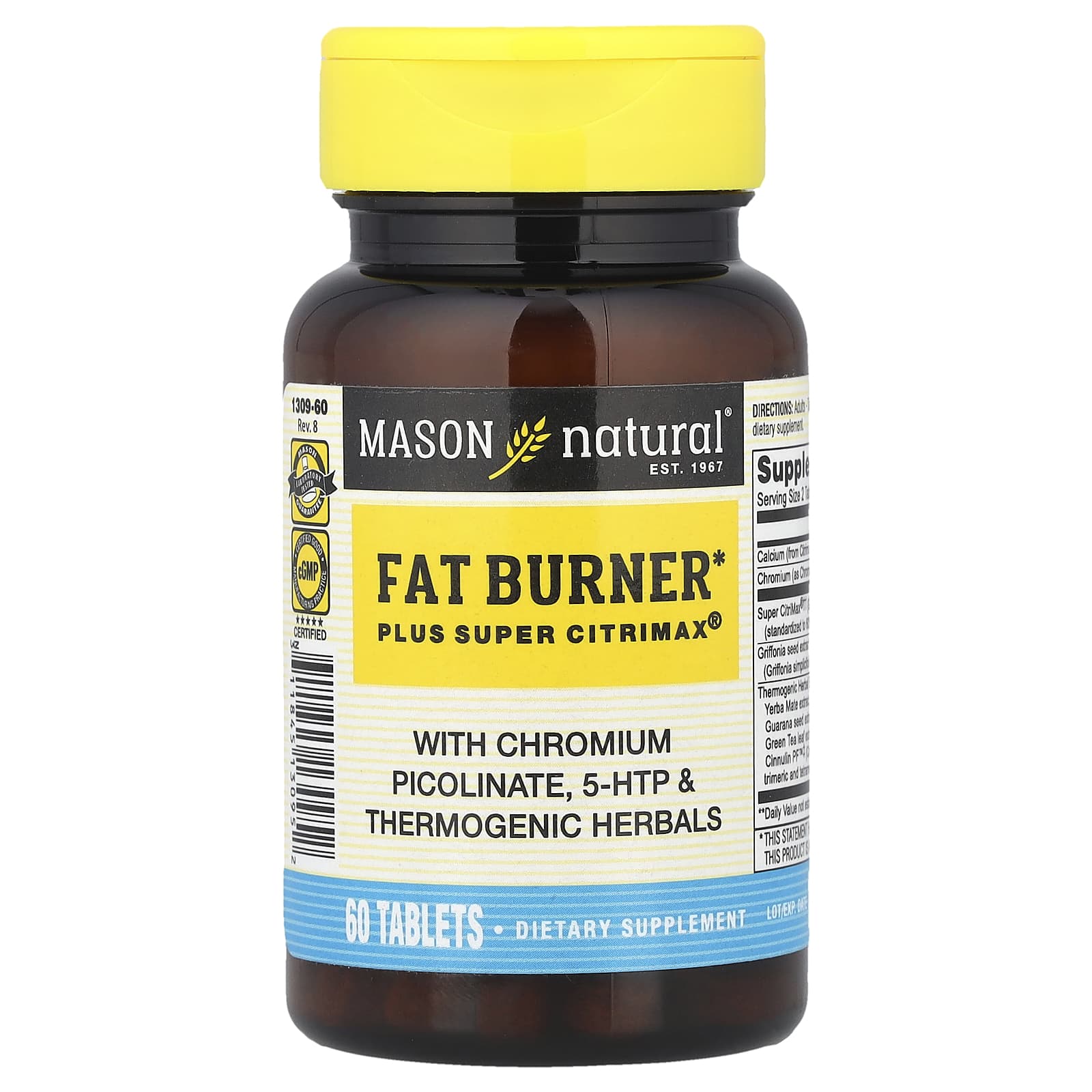 

Fat Burner Plus Super Citrimax, 60 Tablets