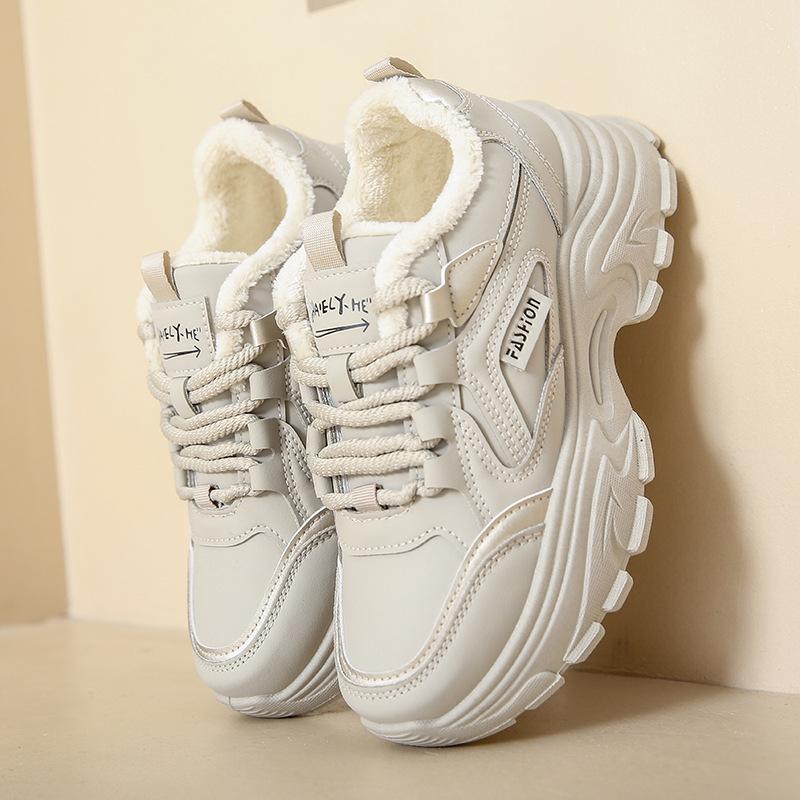

Dad shoes women s autumn new student ins versatile platform cotton shoes autumn and winter casual sports shoes 35