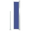 VidaXL Retractable Side Awning 120 X 300 Cm Blue