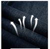 Fluffy High-Waisted Wide-Leg Women's Jeans – Stretchy Retro Straight-Leg Pants for Autumn/Winter 2024
