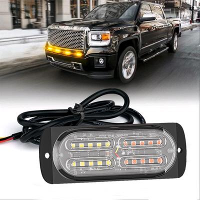 1Pc Car Strobe Lights 20 SMD Flashing Warning Light LED LAMP Car LED Lamp Emergency Waterproof Light Universal Car Accessories