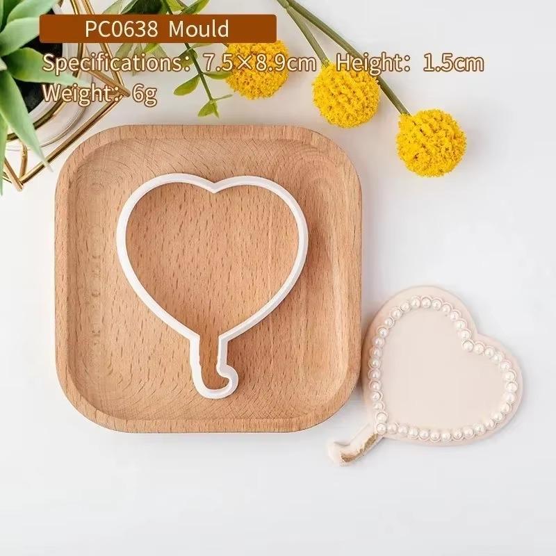 3D Eid Mubarak Cookie Cutter Ramadan Dessert Cake Decorative Moon Fondant Biscuit Embosser Stamp Mold Islamic Muslim Baking Tool