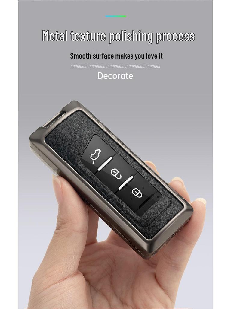 2019 GAC Trumpchi GS4 Key Cover with Buckle for GA8/GS7 - Protective Car Key Shell