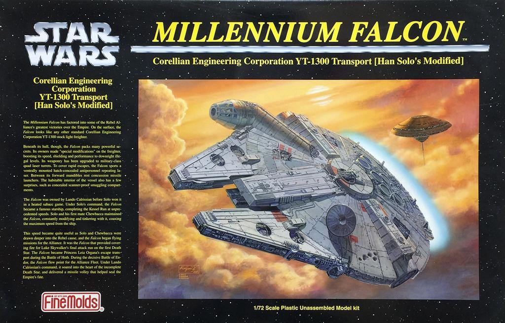 Fine Molds STAR WARS Millennium Falcon 1/72