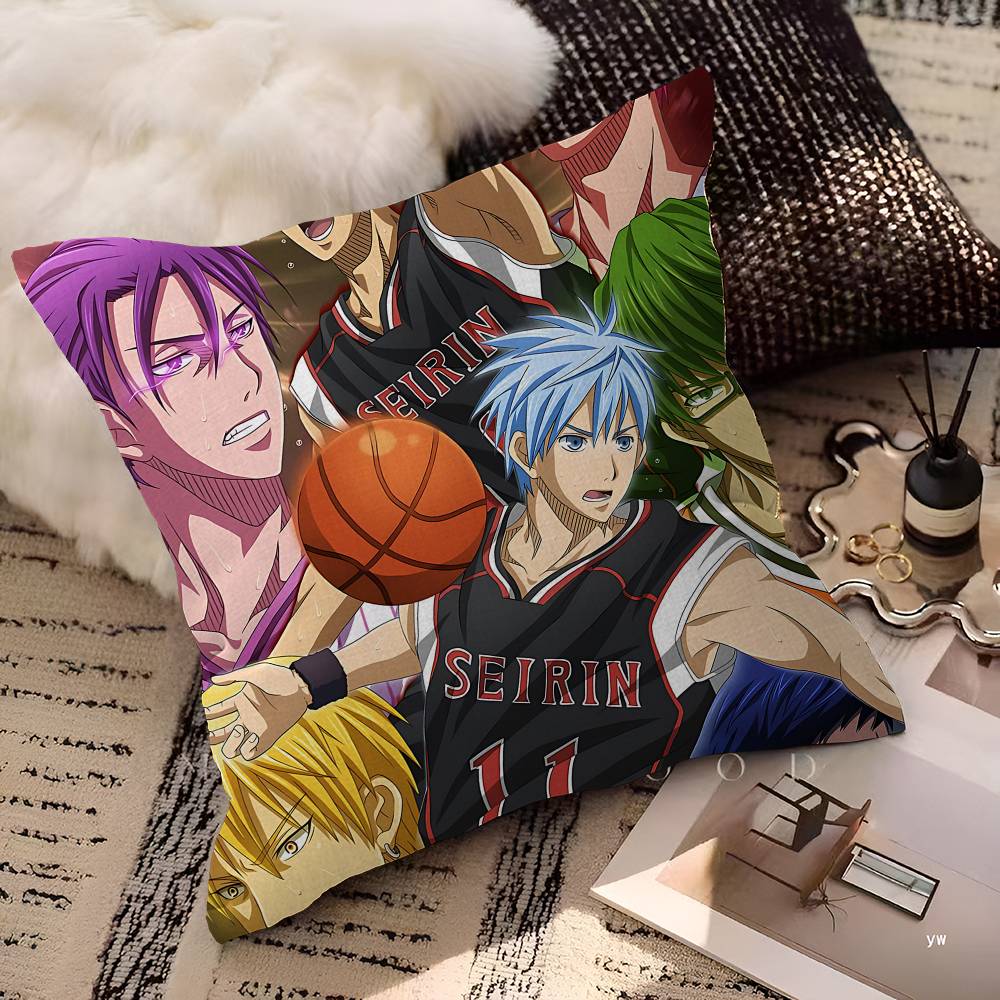Japansk Anime Kuroko No Basket Kudde Gåva Hemma Kontor Dekoration Kudde Sovrum Soffa Bil Kuddfodral Kuddfodral