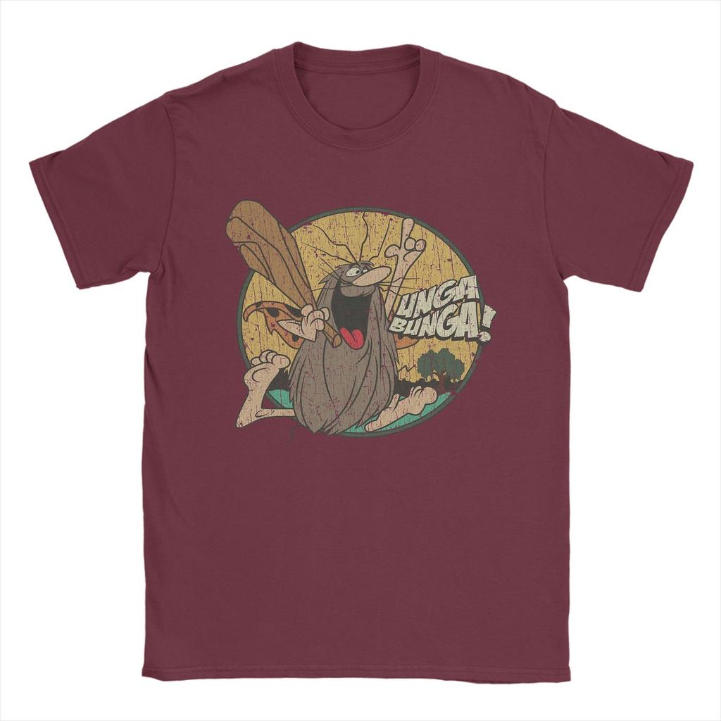 Men Cartoon Caveman 1977 T Shirt 100 Cotton Tops Humorous Short Sleeve Crewneck Tee Shirt Printed TShirts