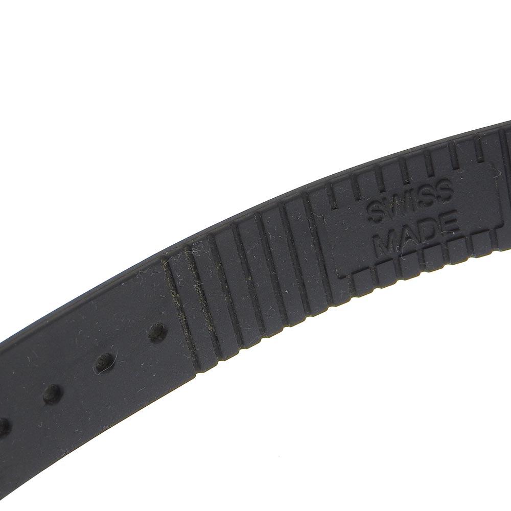 Fendi Boothra Watches 8010L Silver yellowDial Stainless Steel/rubber Quartz Analog Display Women Used