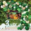 1Set Lion King Balloons Arch Garland Kit Latex Balloons Supplies The Lion King Theme Boys Baby Birthday Party Decorations