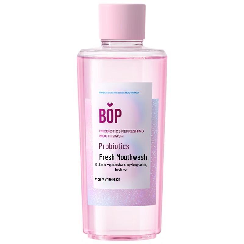 

Bop Probiotic White Peach Mouthwash
