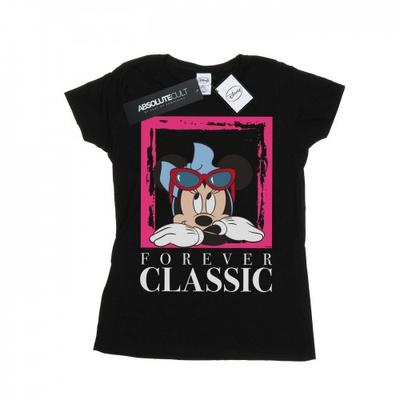 Womens/Ladies Minnie Mouse Forever Classic Cotton T-Shirt