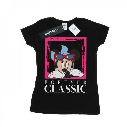 

Disney Womens/Ladies Minnie Mouse Forever Classic Cotton T-Shirt XXL білий