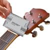 YFFSFDC String Action Ruler String Fret Saddle Nut Height Adjustment Guitar String Height Measuring Ruler Guitar has a guide installed.