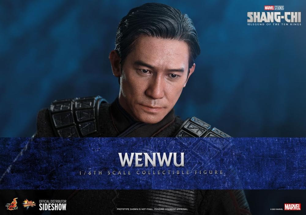 Movie Masterpiece The Legend of the Ten Rings Scale Figure Blue Shang-Chi Wen-Wu 1/6