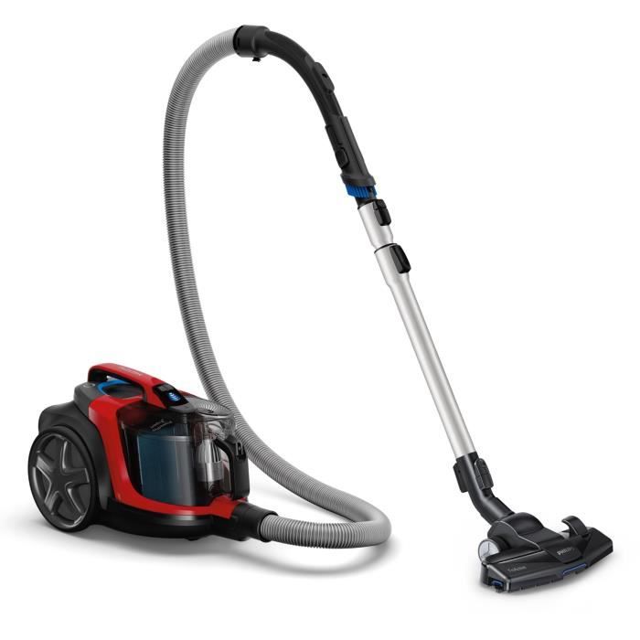 Aspirateur sans sac - PHILIPS - FC9729/09 - Série 7000 Power pro Expert - 900W - PowerCyclone 8 - Rouge