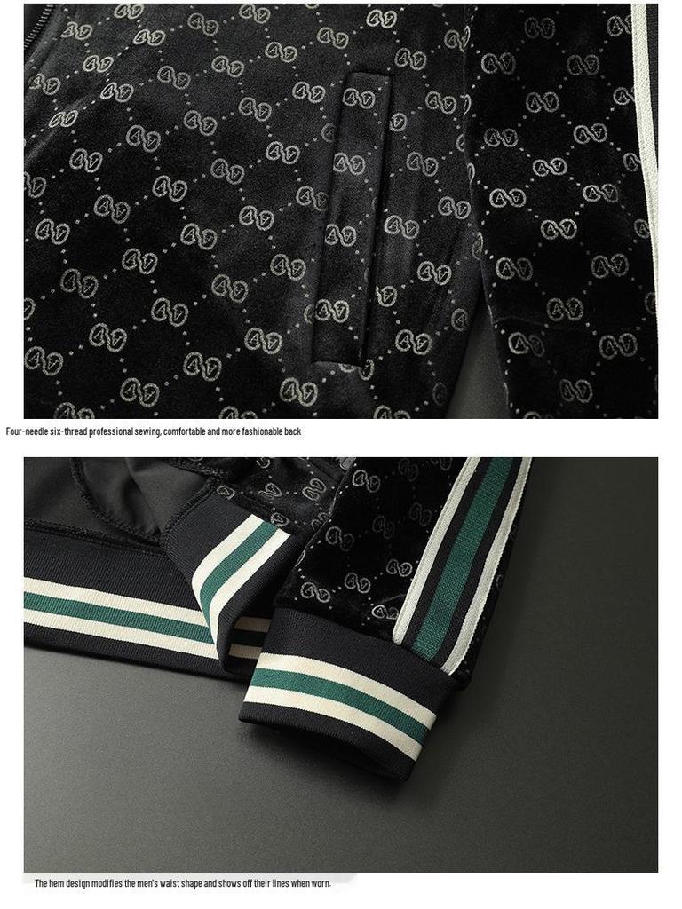 2025 Spring & Autumn Men's European Style High-Quality Jacket