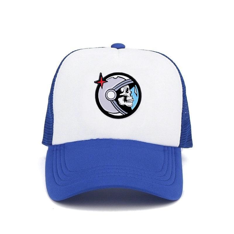 Casual Astronauts Snapback Hats Unisex Skull Spaceman Dad Hat Adjustable Spaceman Moon Landing Baseball Cap Hat YY431