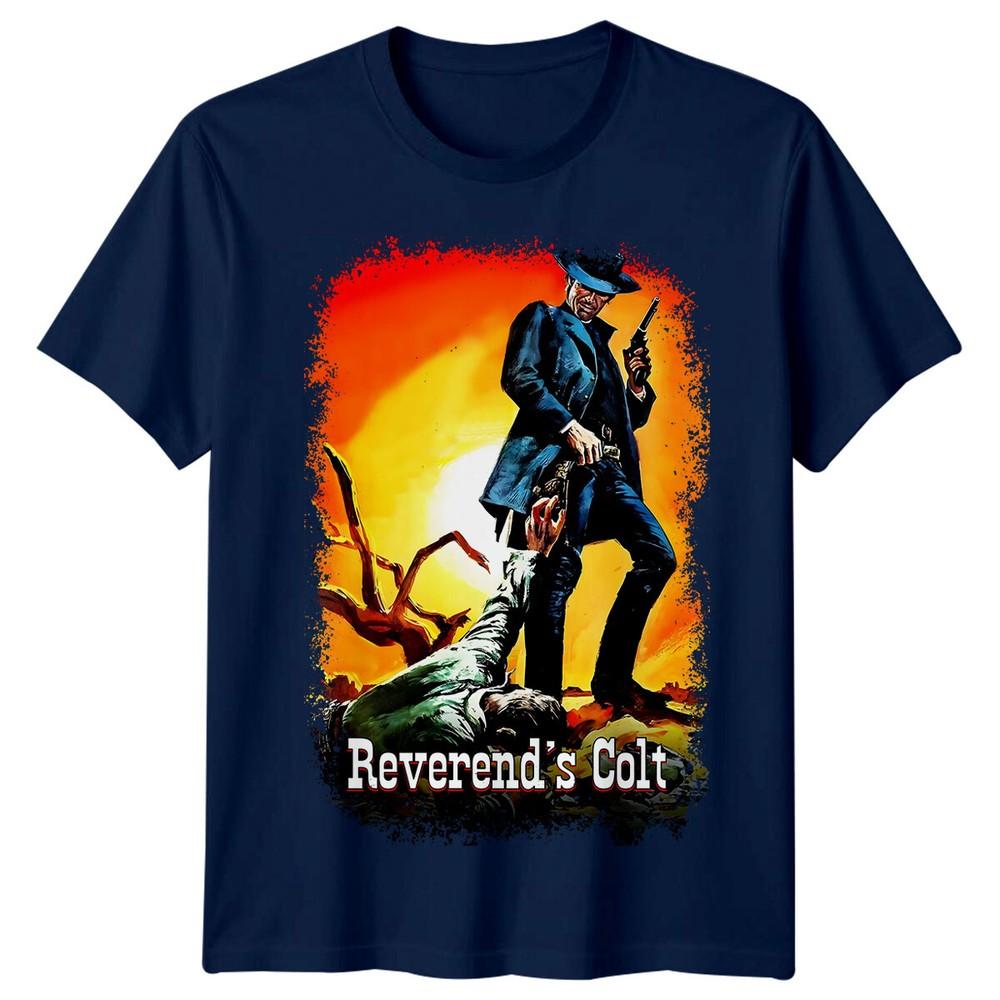 Reverends Colt 1970 Movie Poster Inspired TShirt Retro 70s Tee Unisex