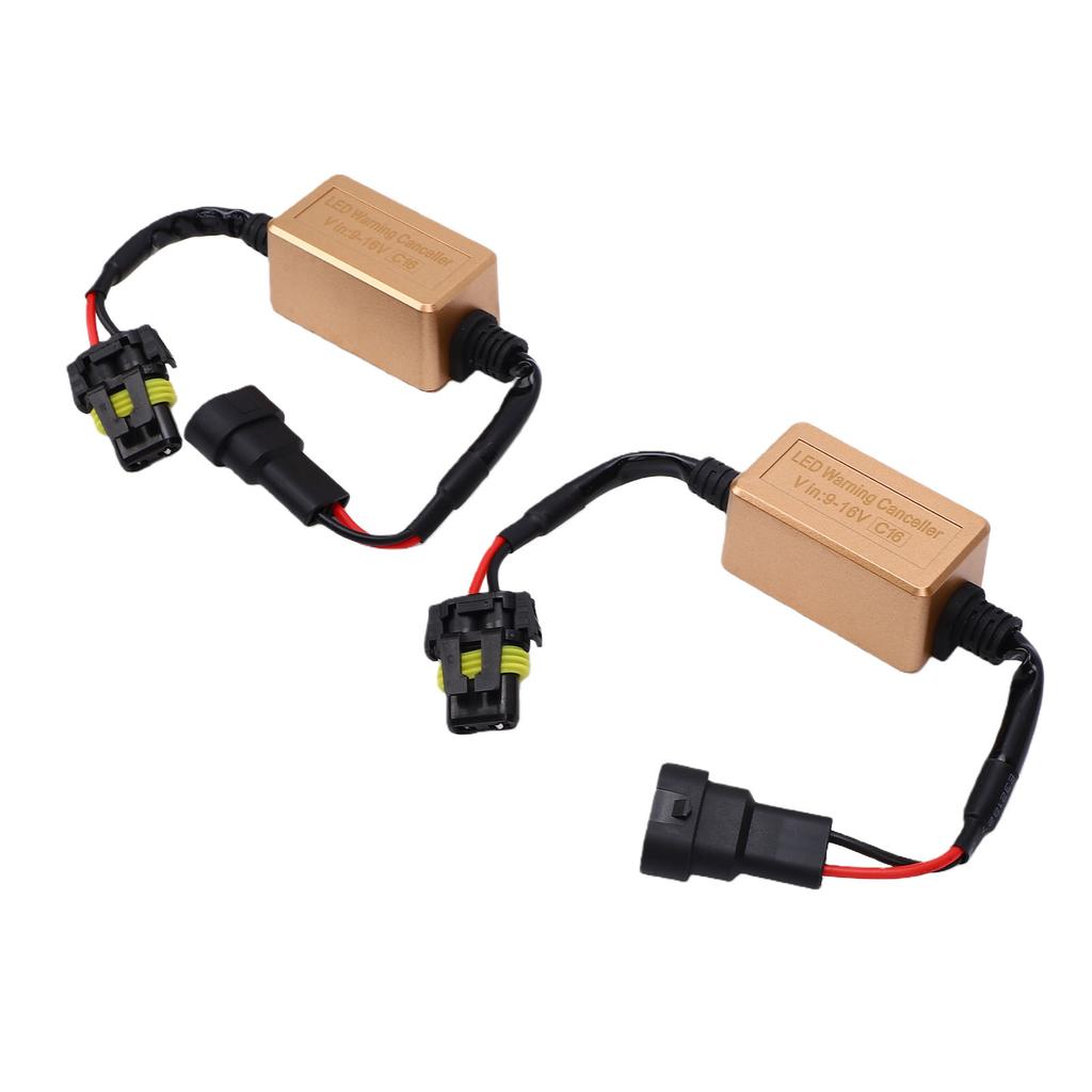2PCS 9005 9006 LED Headlight Canbus Decoder Warning Error Fault Decoder to Fix Bulb Switch Problem LED Light System