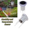 Real-Time Monitoring Solar Powered Soil Sensor Soil Temperature Monitor  Agricultural Monitoring