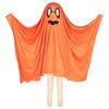 Convenient Wear Halloween Ghostly Cape One Size Fit Kids Comfortable Polyester Costume For Parades