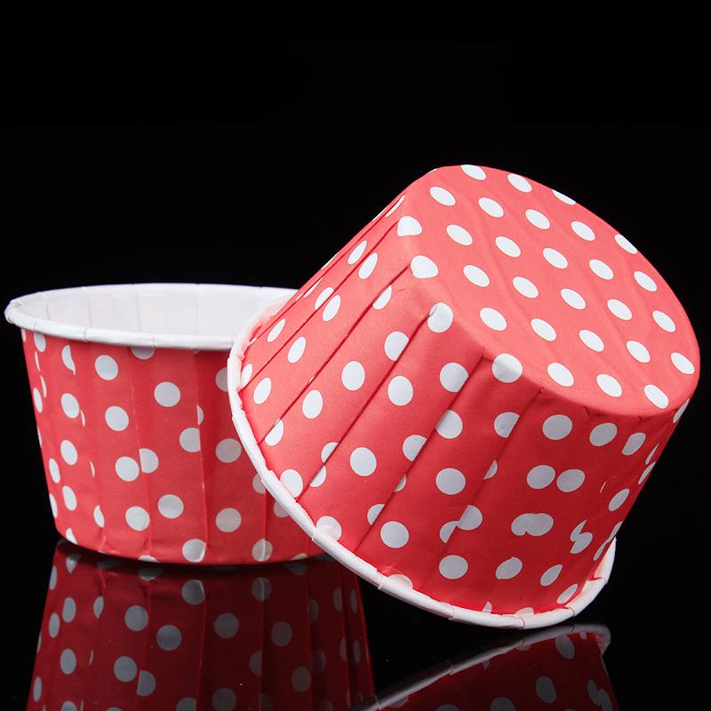 

50PCS Mini Muffins Cup High Temperature Resistant Paper Cupcake Wrappers Oilproof Liners DIY Baking Cups Cases Cake Mold