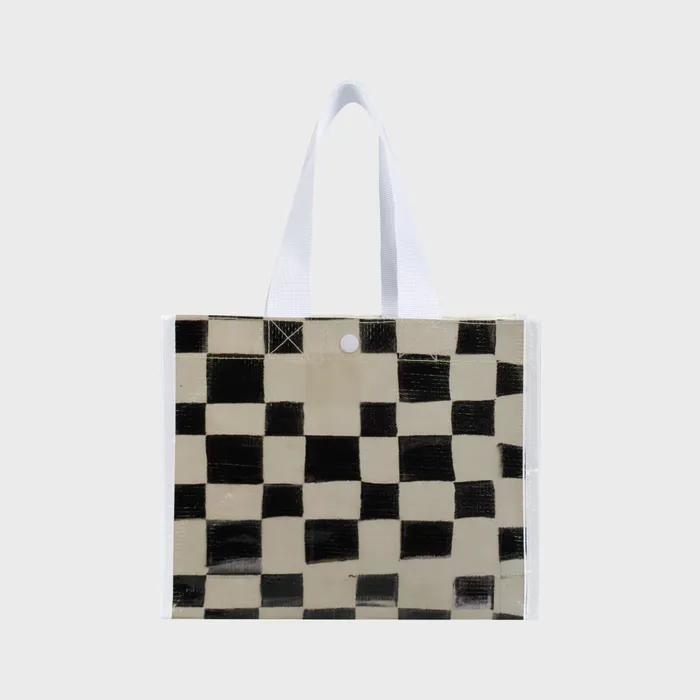 TCM check mini multi bag (white)