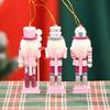 3/4/5Pcs Figurines Soldier Puppet Pendant Colorful Nutcracker Doll Nutcracker Puppet  Children Toys