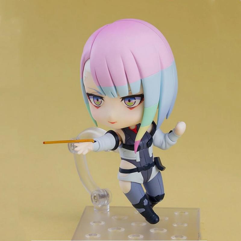 10cm Edgerunners Anime Figure Hacker Lucy Action Figure Collection Model Doll Toy