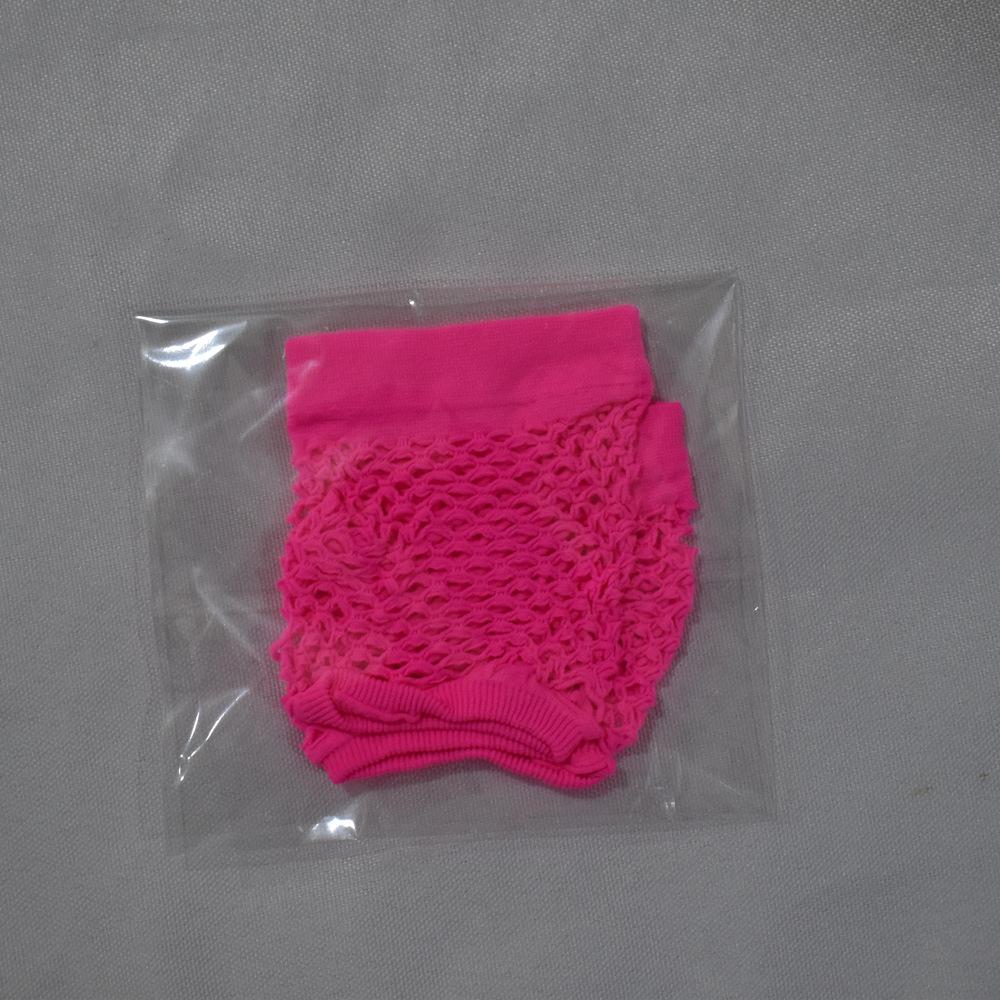 Short Fishnet Gloves Nightclub Multi-color Sexy Elastic Gloves Punk Mesh Gloves Hollow Fingerless Gloves