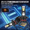 H7 High low beam TOP Best LED Auto Bulbs Canbus Led Headlight CSP 3570 chips 6000K Car Headlight High Power 150W 12V Bulbs