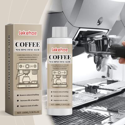 Jakehoe Kaffeemaschinenreiniger, Kaffeemaschinenentkalkung, Reinigung, Aufarbeitung, Wartung, hält Geräte hygienisch und sauber