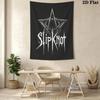 Slipknot Star Tapestry Bold Room Tapestry Fashion Print Wallmounted Work Of Art Atmospheric Background Cloth Christmas Gift