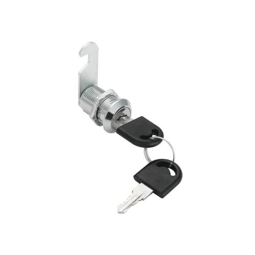 MOCOXYKLXY Cylinder Lock, Cam Lock, for Mailboxes, Lockers, Display Cases, and More, Metal, with Two Keys per Set (16mm Standalone Type) (1 Set)