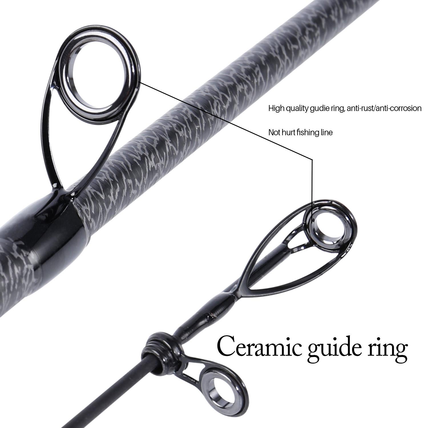 CANNE À PÊCHE Télescopique En Fibre De Carbone Pour Pêche à La Perc EUR 25,91 - PicClick FR
