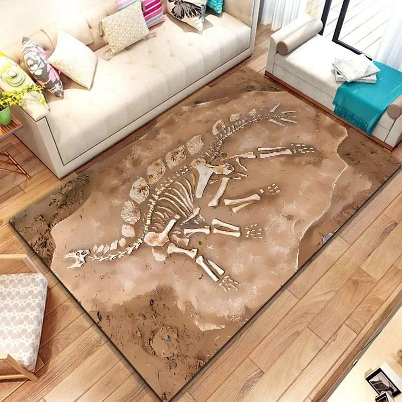 3D-Visueller Effekt Dinosaurierknochen-Fossil-Simulationsmuster Populärwissenschaft Dinosaurier-Enthusiasten Kinder-Aufklärungsbildung