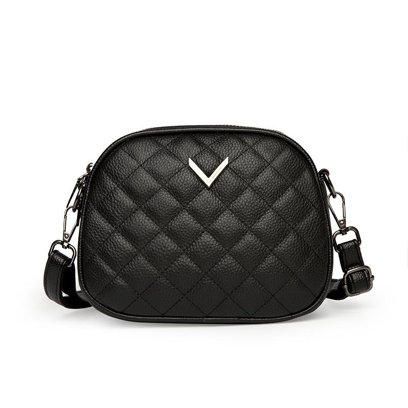 První vrstva hovězí kůže Měkká kůže Taška na mobilní telefon Messenger Taška Dámská skořepinová taška přes rameno Móda Neformální Dojíždění na ulici