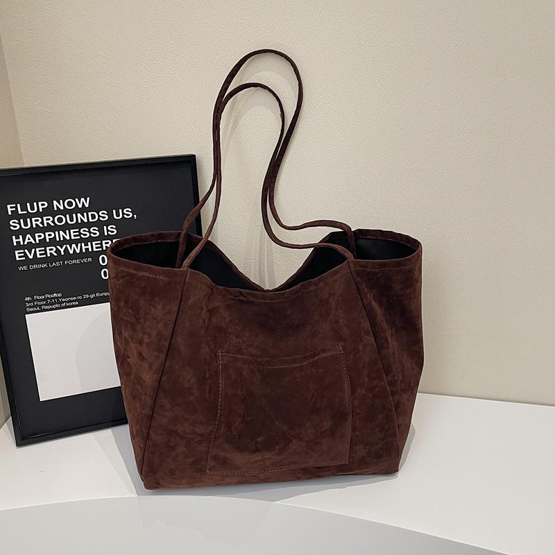 Vintage Underarm Bag Women's Large Capacity Shoulder Bag Commuter Tote Bag