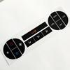 70*180mm AC Button Repair Stickers Black High-Quality
