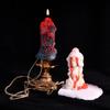 Halloween Zombie Couple Candle Silicone Mold 3D Zombie Skull Craft Resin Gypsum Cement Mold Holiday Party Gift