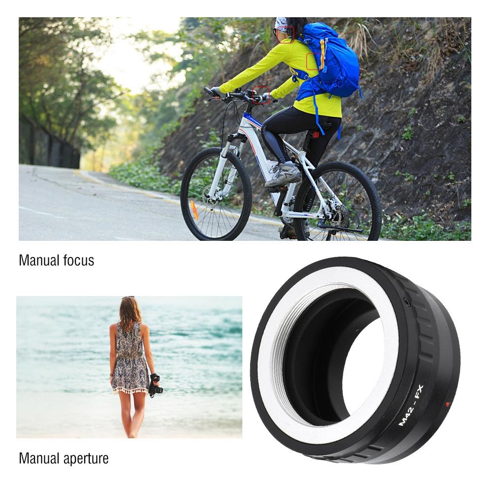 M42 FX Metal Lens Mount Adapter Ring for M42 Mount Lens To for Fujifilm FX Mirrorless Camera